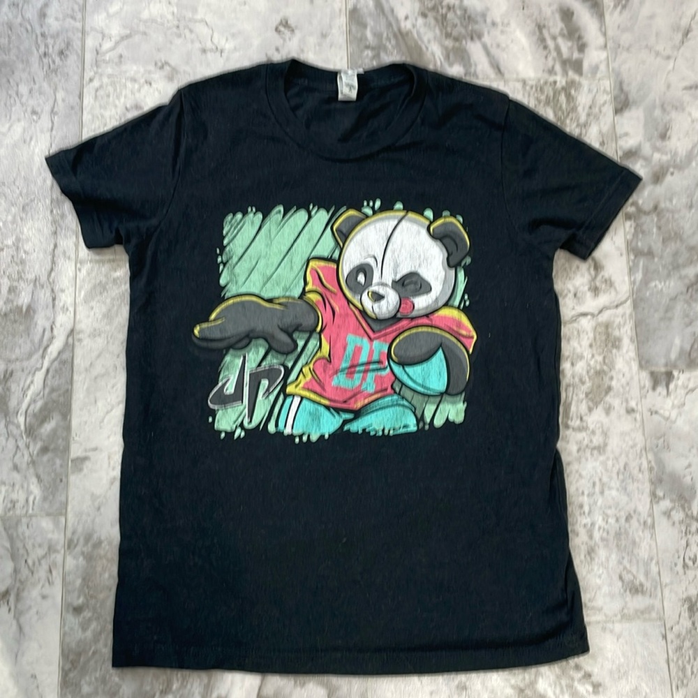 Kids Dude Perfect Panda T-shirt, Size M (10-12)